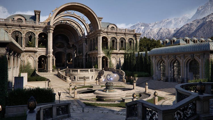 Image created using Substance 3D tools.