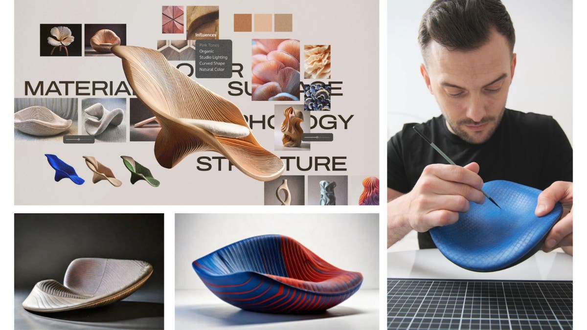 Creative ideation in the age of AI: How industrial designer Vojtek Morsztyn transcends the empty page