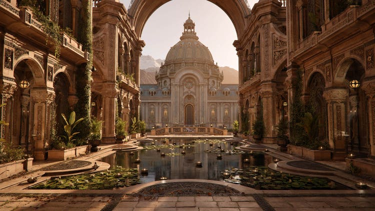 Image created using Substance 3D tools.