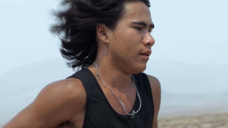 Still image from the film "Remaining Native".