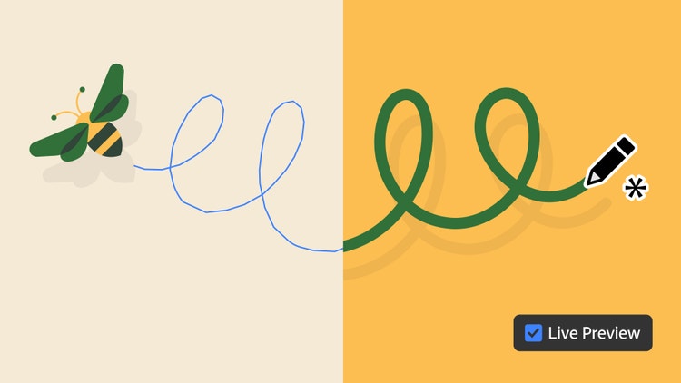 Live Preview on Illustrator