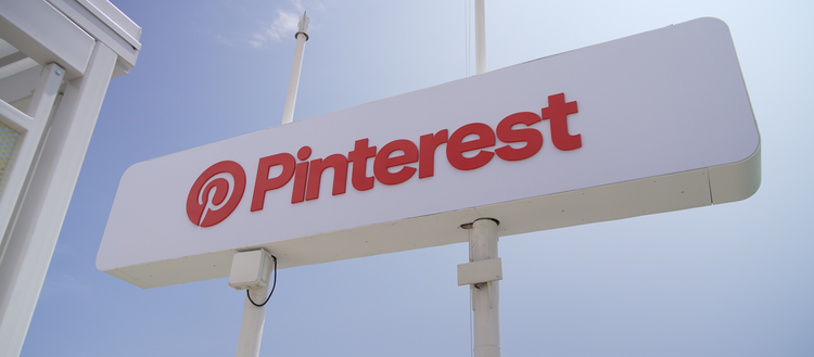 Pinterest sign.