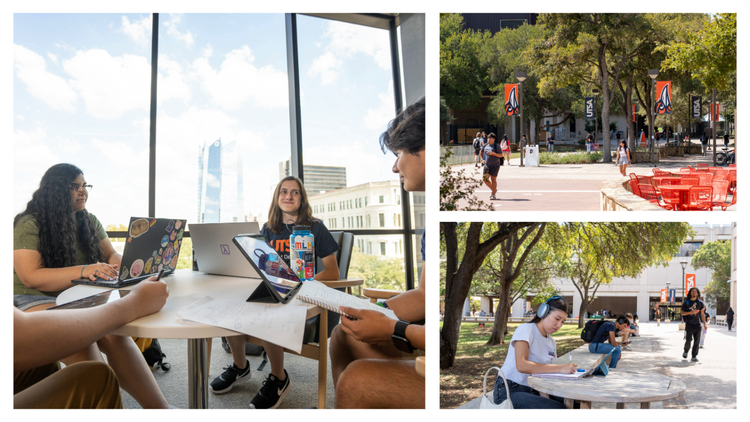 UTSA campus.