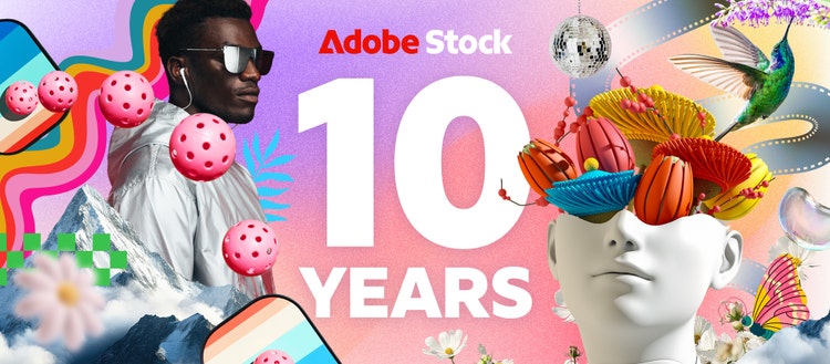 Adobe Stock 10 years.