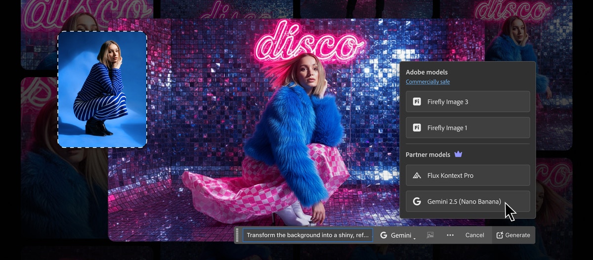 Photoshop Beta Unveils Enhanced Generative Fill: New AI Models, Expanded Creativity