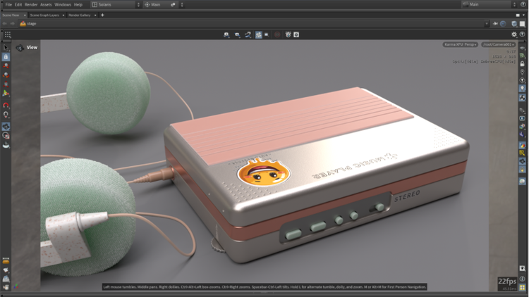 A preview of OpenPBR standards in Houdini’s Karma XPU renderer.