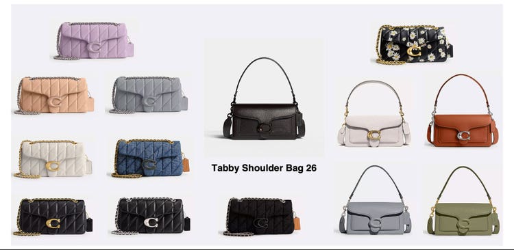 Images of a group of handbags created using Substance 3D.