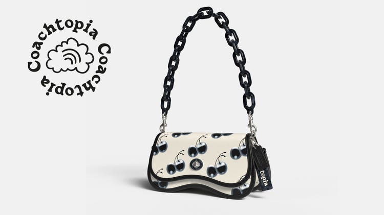 Images of a handbag created using Substance 3D.