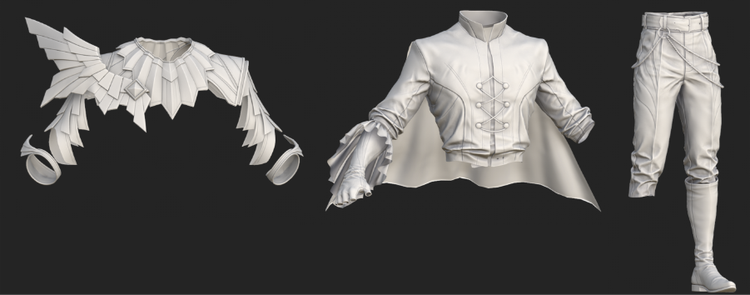 Art created by Clair Obscur using Substance 3D.