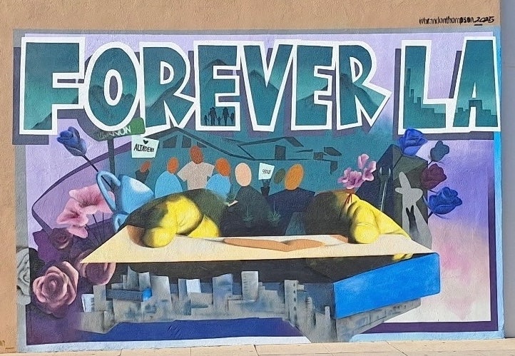Forever LA mural