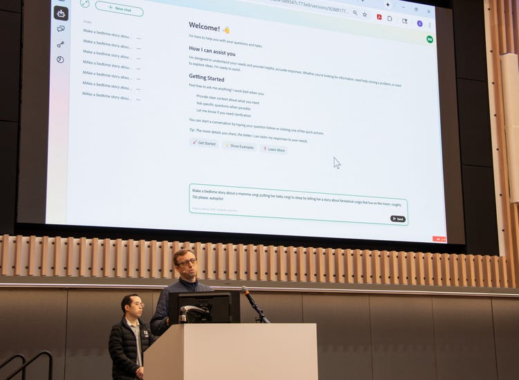 Adobe Incubator Pitch Day.