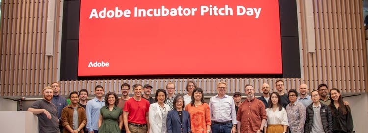 Adobe Incubator Pitch Day.