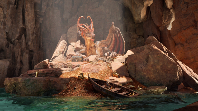 Image created using Substance 3D Painter.