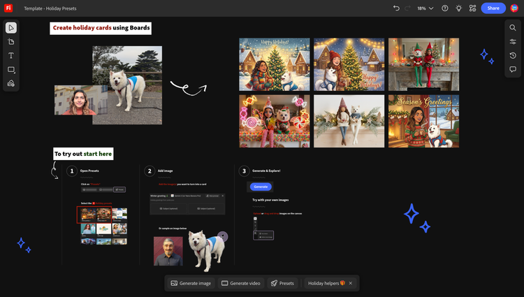 Adobe Firefly Boards.