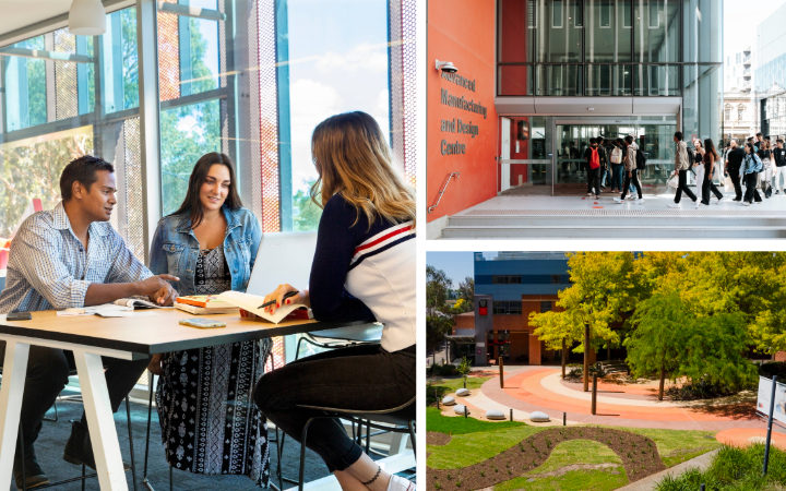 Campus of Swinburne University of Technology in Melbourne, Australia