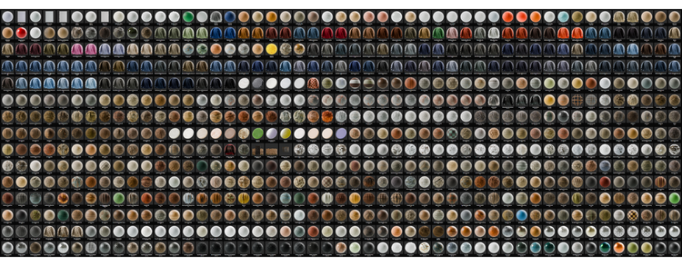 Images of textiles created using Substance 3D.