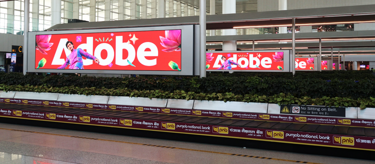 Adobe signs created using Firefly Boards.