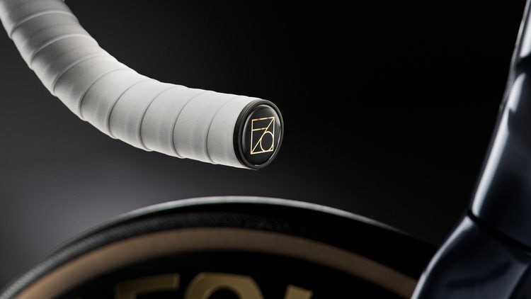 Image of Trek high performance bike handlebar grip created using Adobe Substance 3D.
