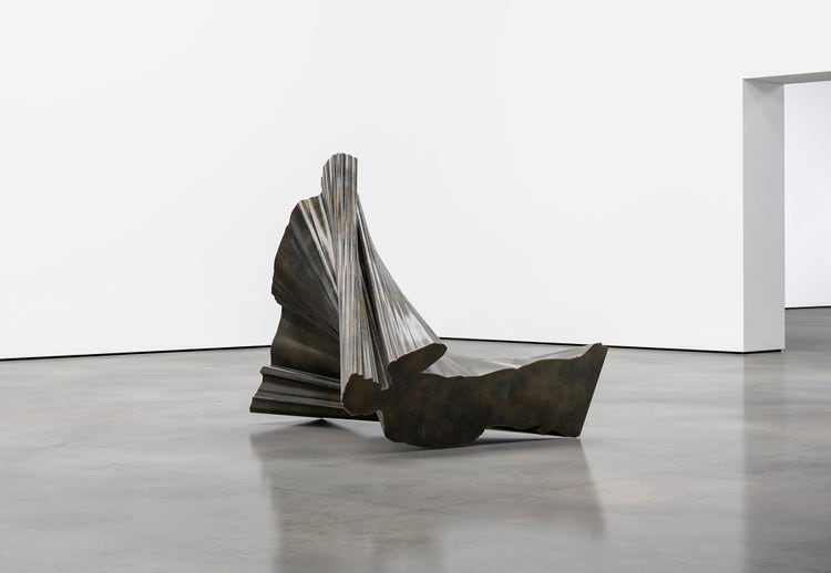 Sculptor Nick Hornby's artwork on display.