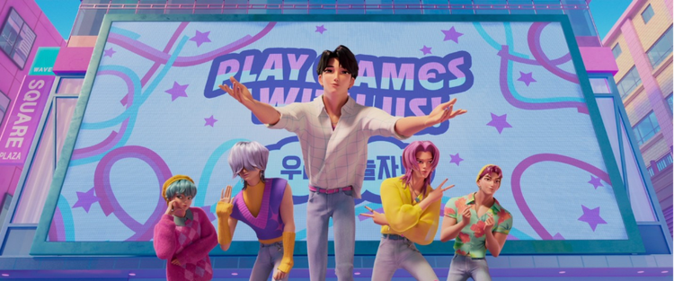 Stil image from the movie "KPop Demon Hunters".