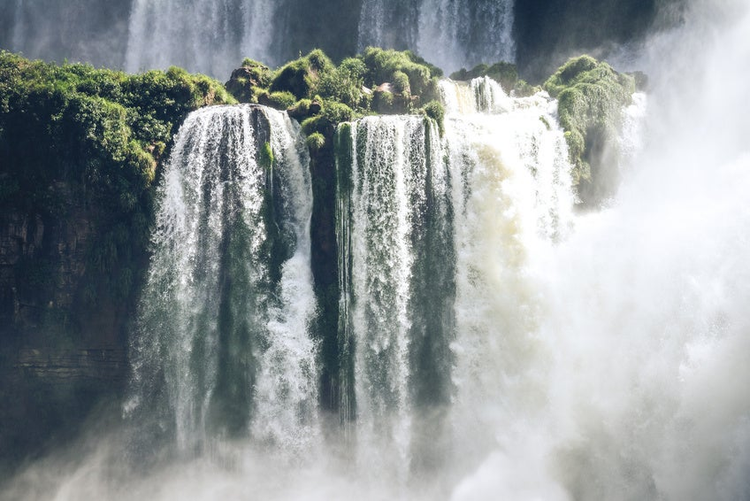 Power of mother Nature demonstrated by a Waterfall