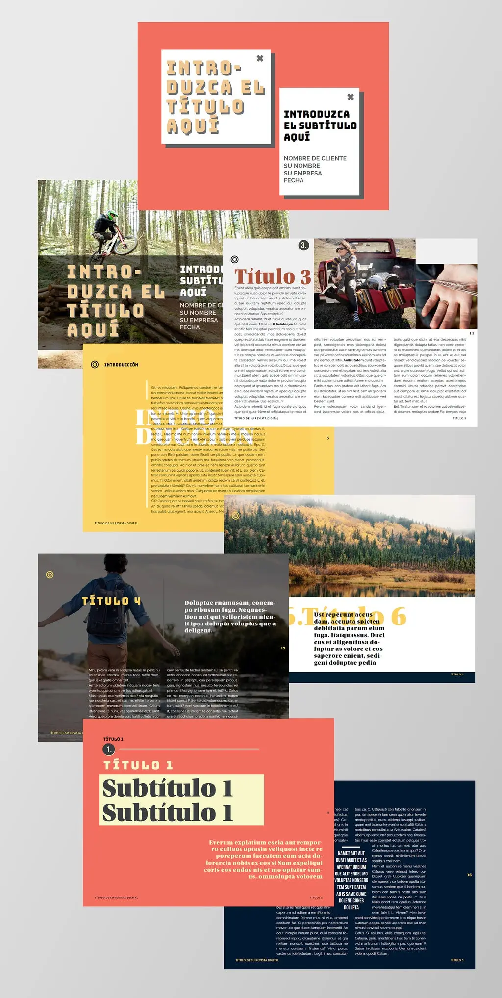 Plantillas de InDesign para revistas gratis