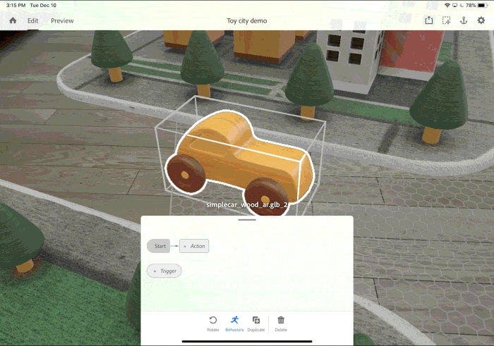 ilustracion de un carro en 3D