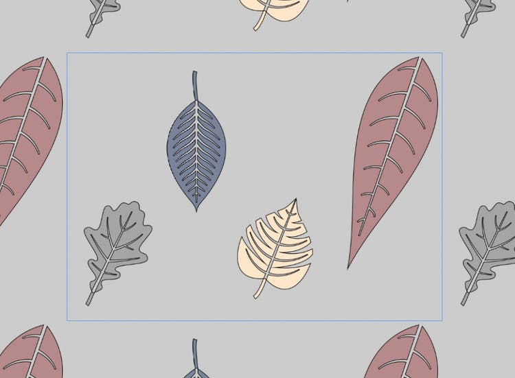 patrones de hojas para prendas de vestir