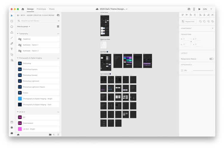 creative cloud integrandose con adobe xd