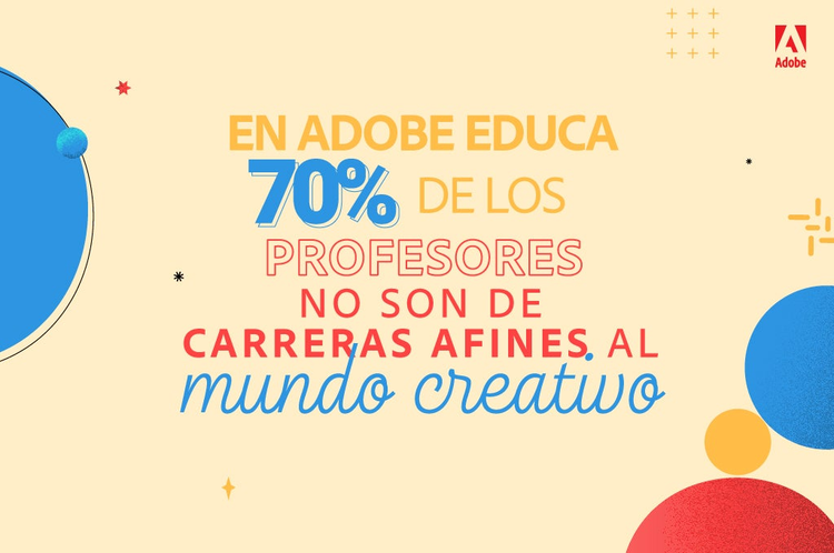 cifras de profesores en Adobe Educa
