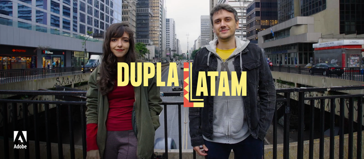 Foto de Kleverson y Amanda Miranda, artistas gráficos de Brasil