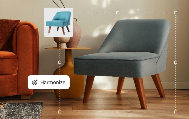 A chair in a room AI-generated content may be incorrect.