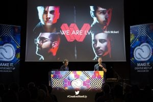 Meet-Up - Nick McKerl du groupe We are IV raconte comment son groupe est en charge de leur propre DA