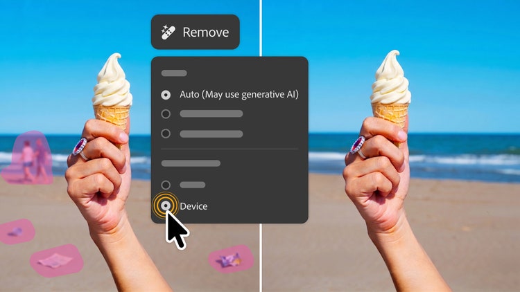 Creative Cloud Remove tool.