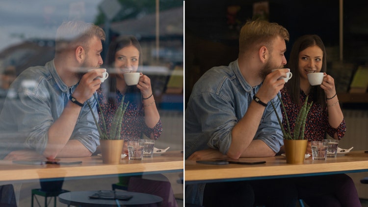 Creative Cloud Remove Reflection Tool