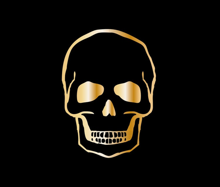 skull gold