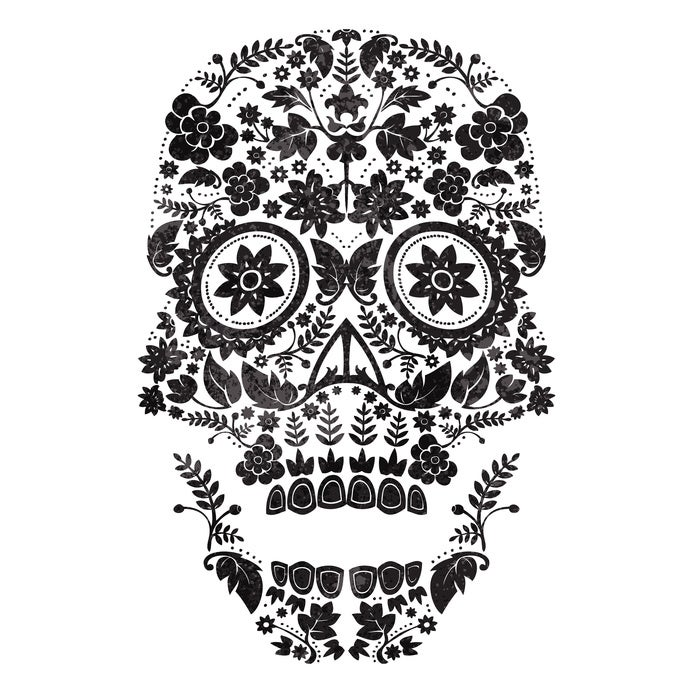 Day of the Dead Sugar Skull  Illustration