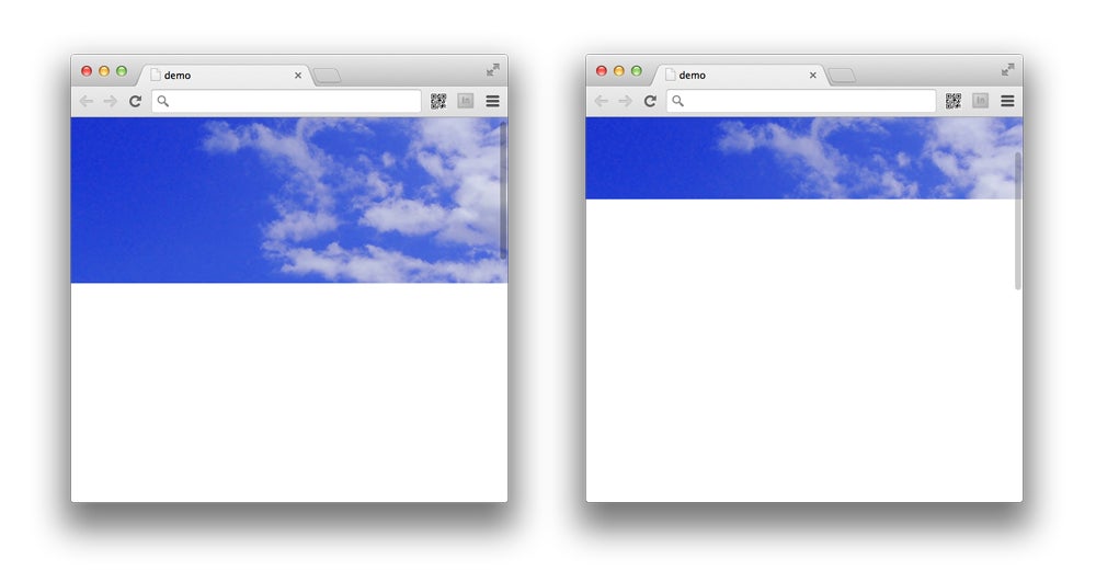 盗んで増やそう！CSSデザインの引き出し: 第1回 背景を固定して 
