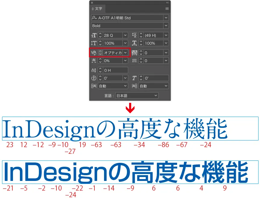 第5回 文字詰め機能を理解する Indesign 第5回 文字詰め機能を理解する Indesign