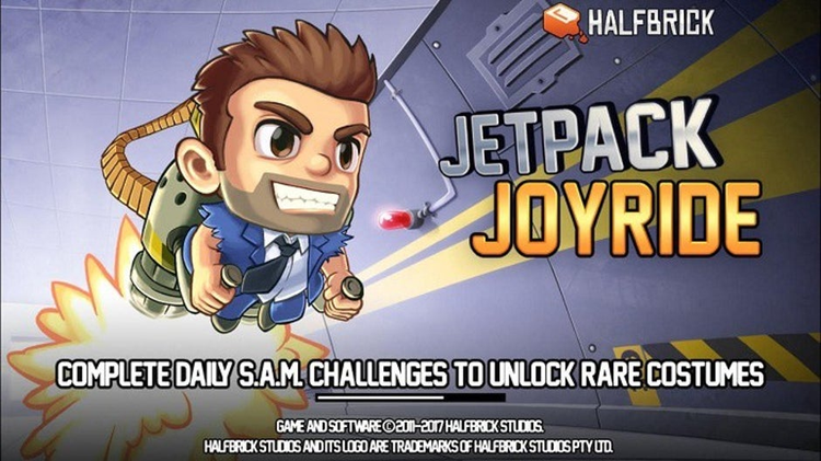 Jetpack Joyrideのスプラッシュ画面はユーザーを魅了する。 出典: Medium.com