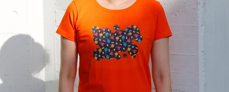 Tシャツ着用例