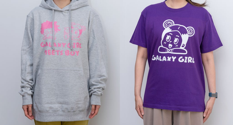 パーカー・Tシャツ着用例
