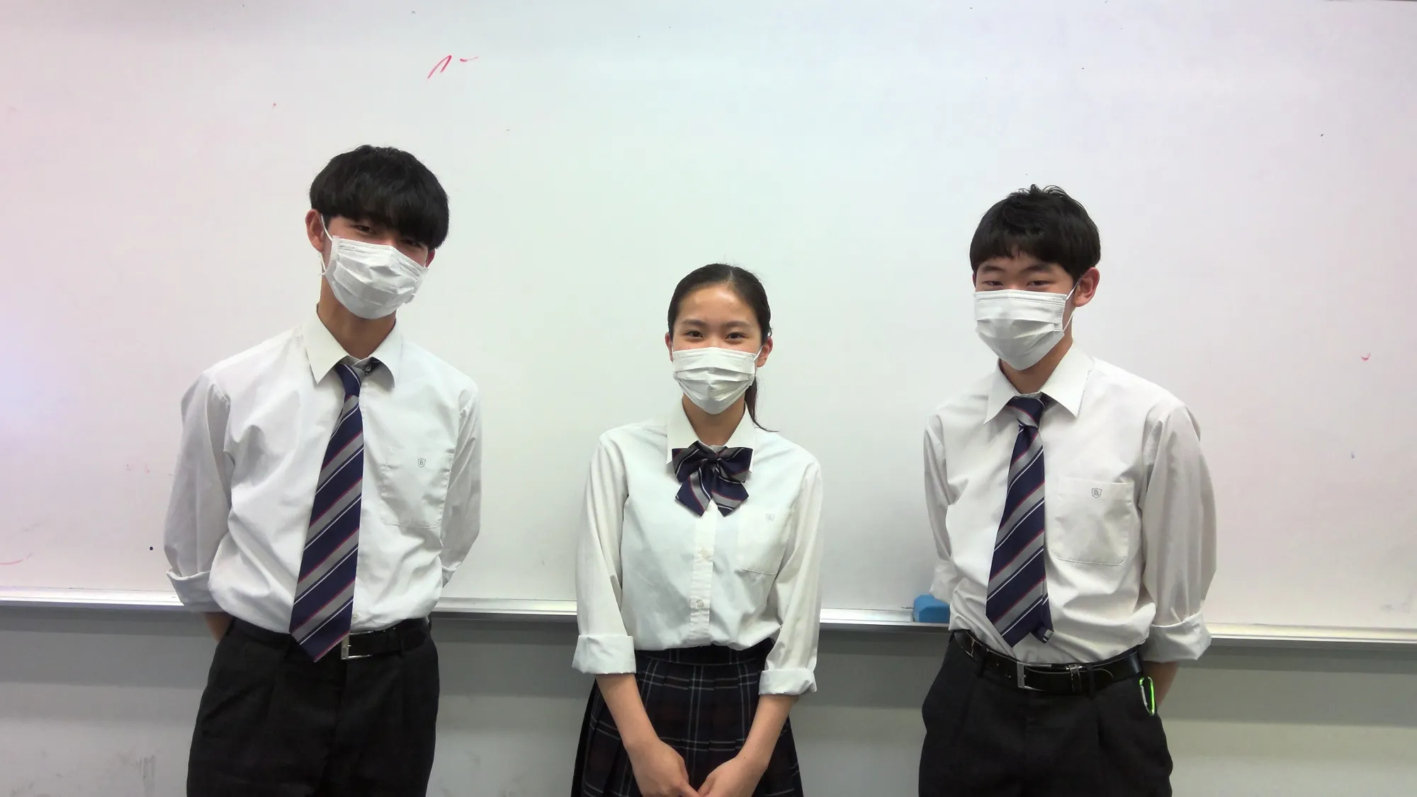 取材を受けて下さった生徒のみなさん