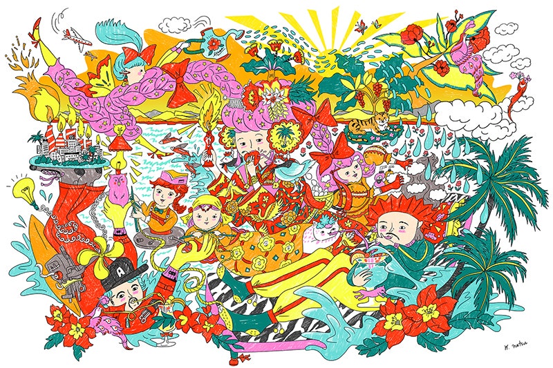 若林 一智様 Trend & Illustrations #8／若林 夏が描く「Compassionate Collective