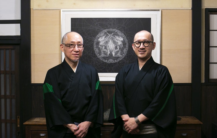 波戸場 承龍さん（京源三代目）と波戸場 耀次さん