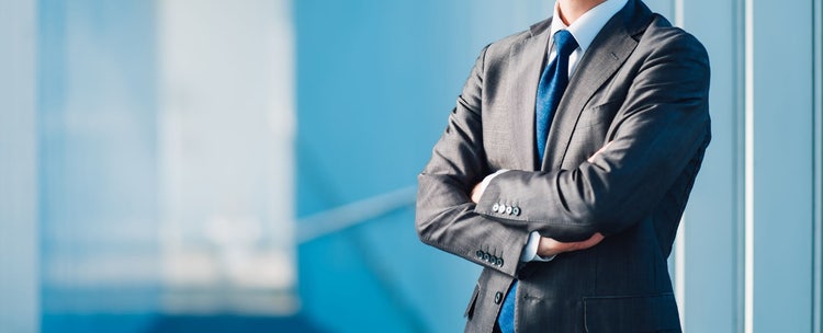 A person in a suit