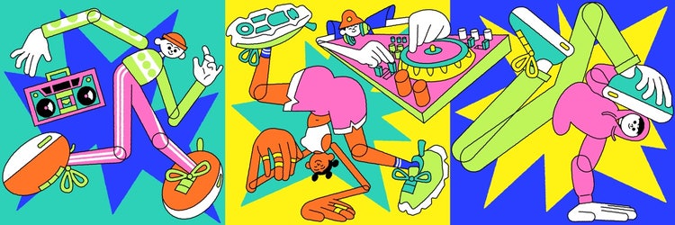 クイーン, ボックス, 挿絵 が含まれている画像 自動的に生成された説明