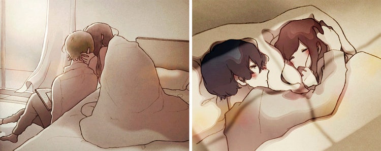 猫とろ　イラスト