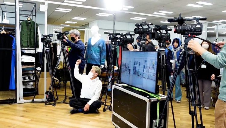 「ガッツ100%テレビ 〜笑いと愛が企業を救う〜」収録風景