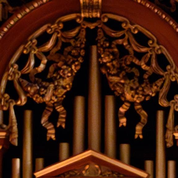 A picture containing altar, decorated, close Description automatically generated